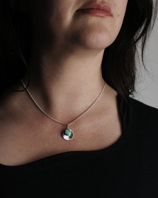 Australian Opal Aura Necklace
