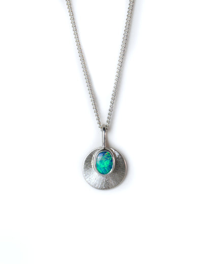 Australian Opal Aura Necklace