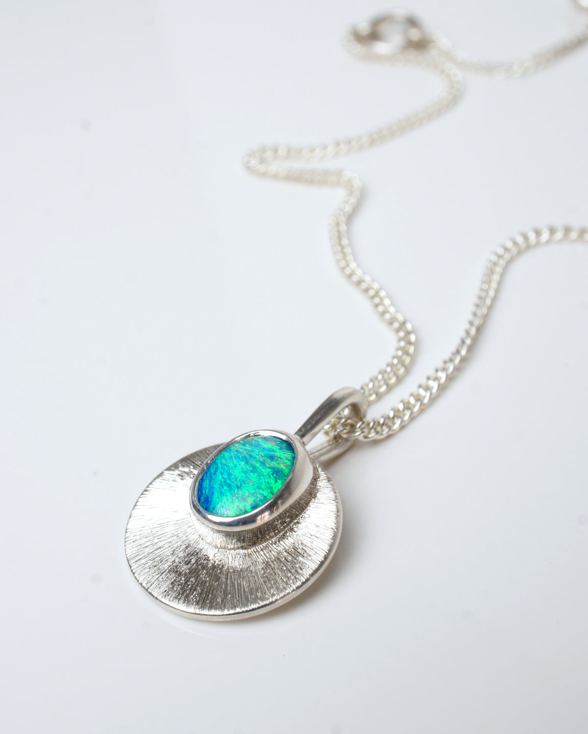 Australian Opal Aura Necklace