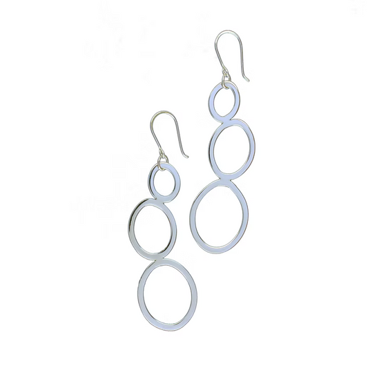 Large Ovals Earrings