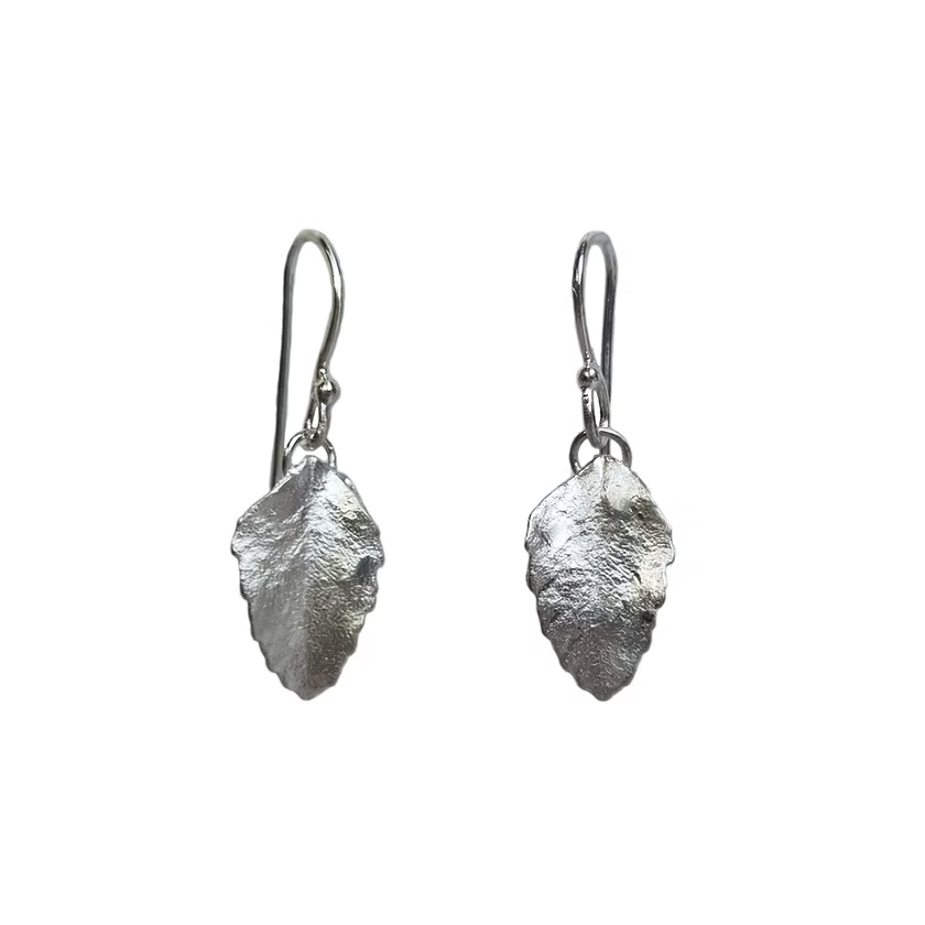 Myrtle Leaf Earrings