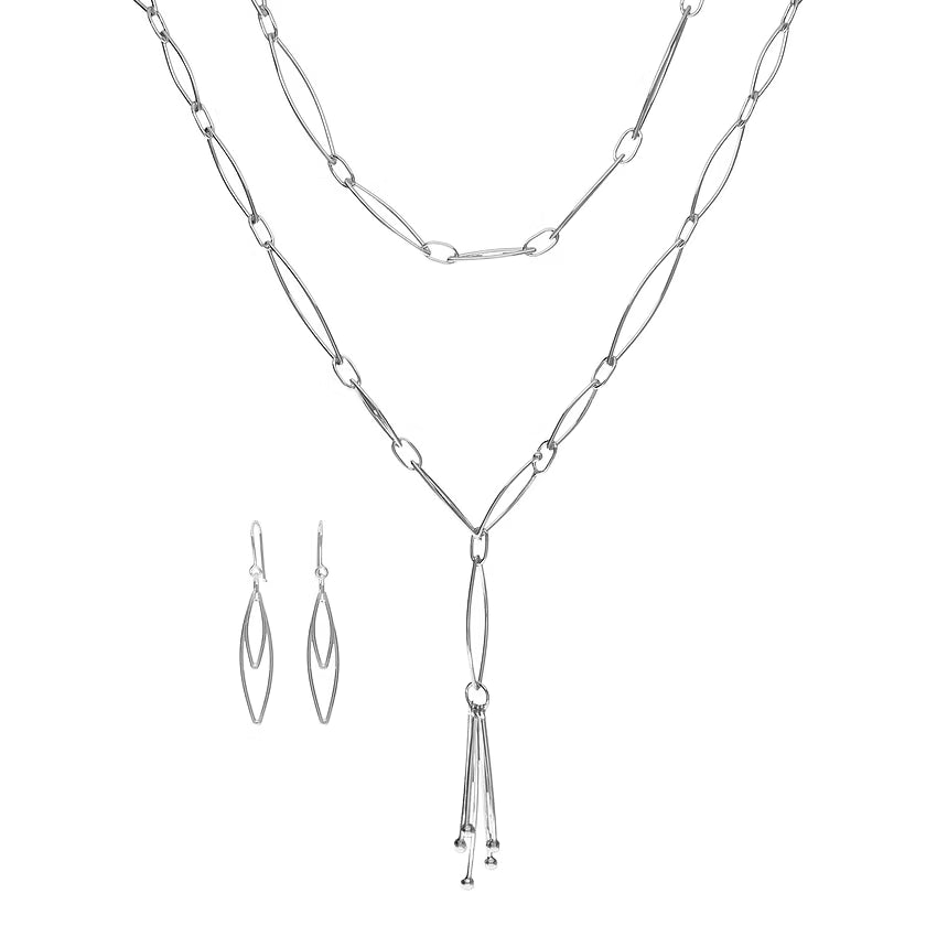 Open Leaf Earrings