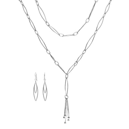Open Leaf Earrings