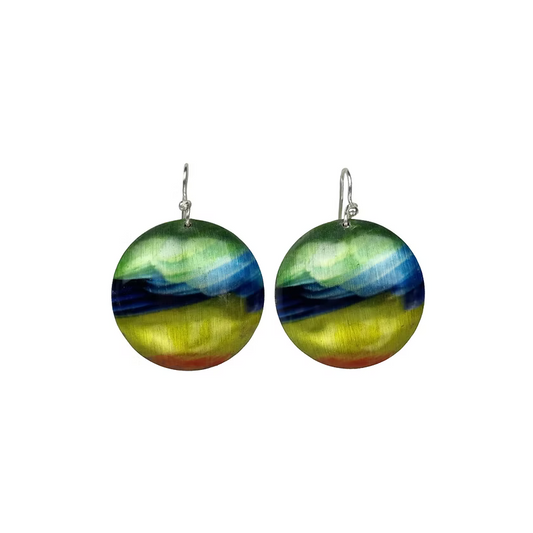 Orange Bellied Parrot Earrings