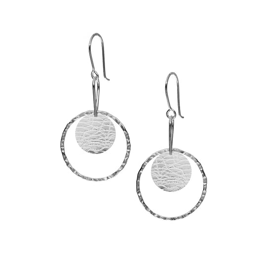 Ring and Disc Earrings