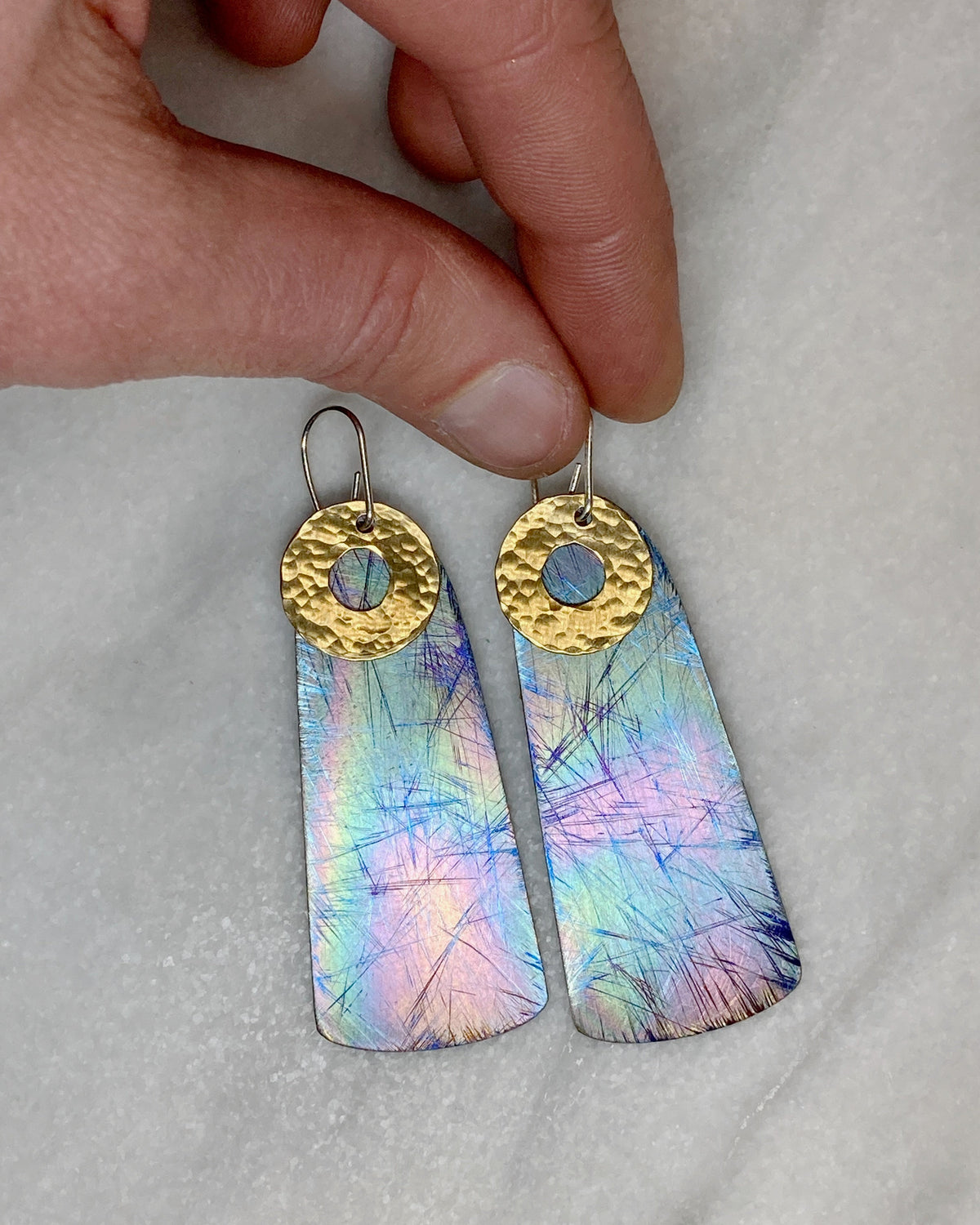 Fractured Light Earrings
