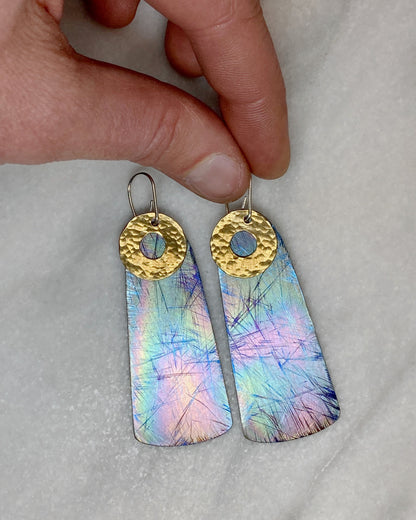 Fractured Light Earrings