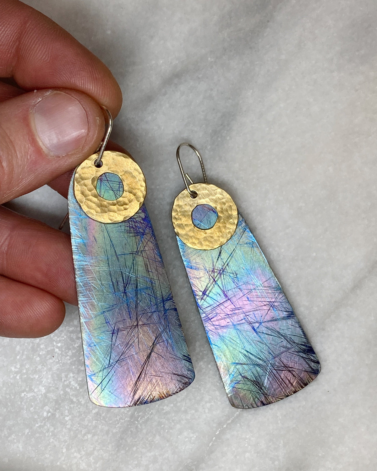 Fractured Light Earrings